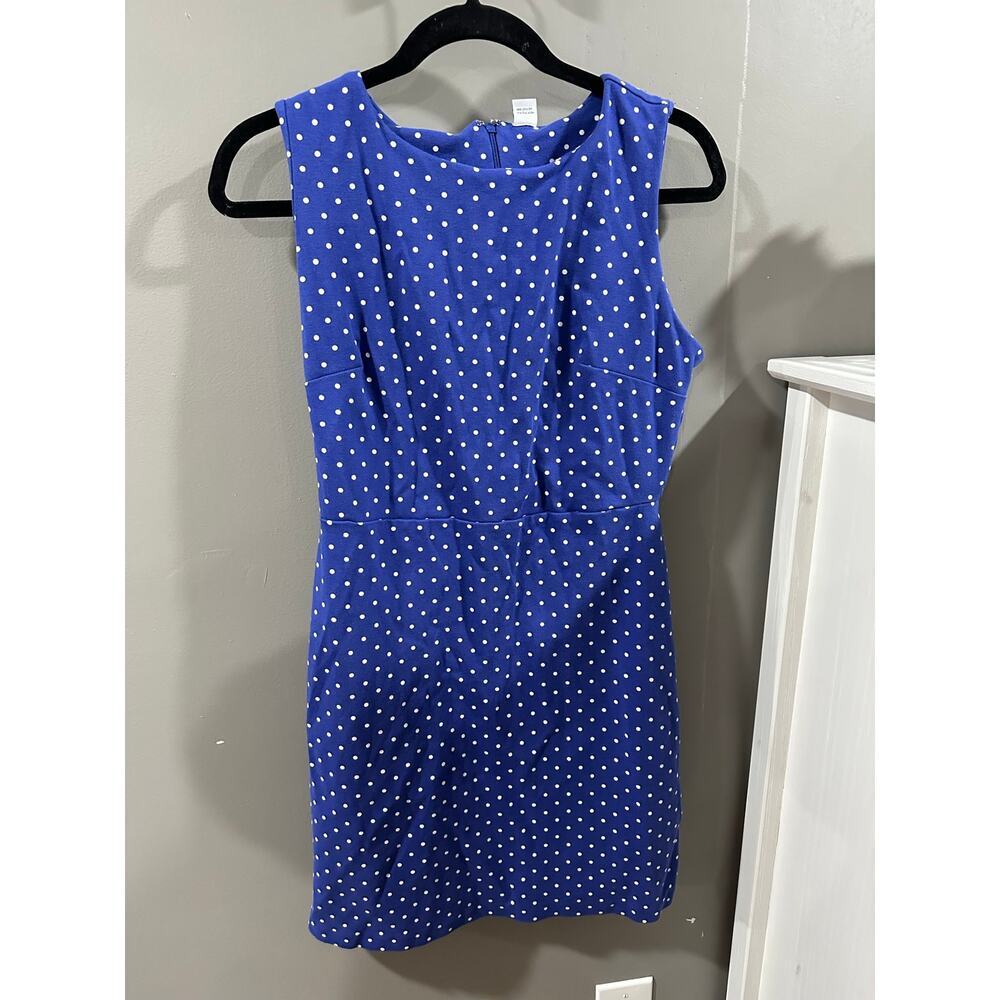 Medium Old Navy Polka Dot blue dress